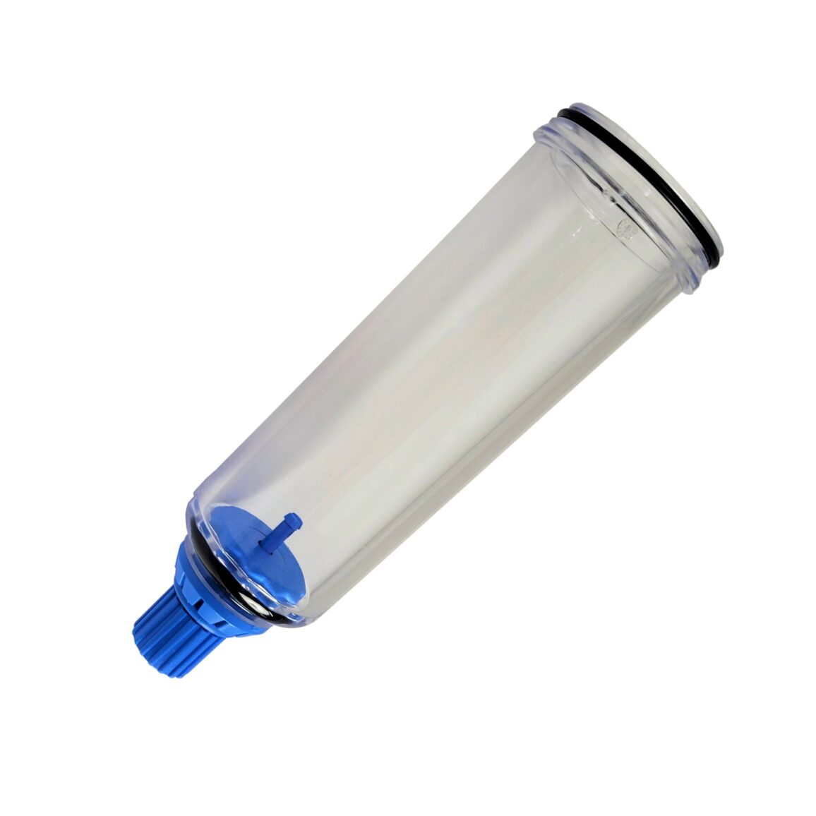 Vaso para filtro con drenaje manual