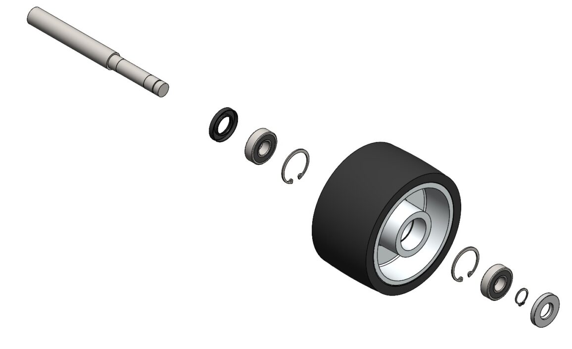 Conjunto polea de contacto para hidrolijadora - Imagen 2
