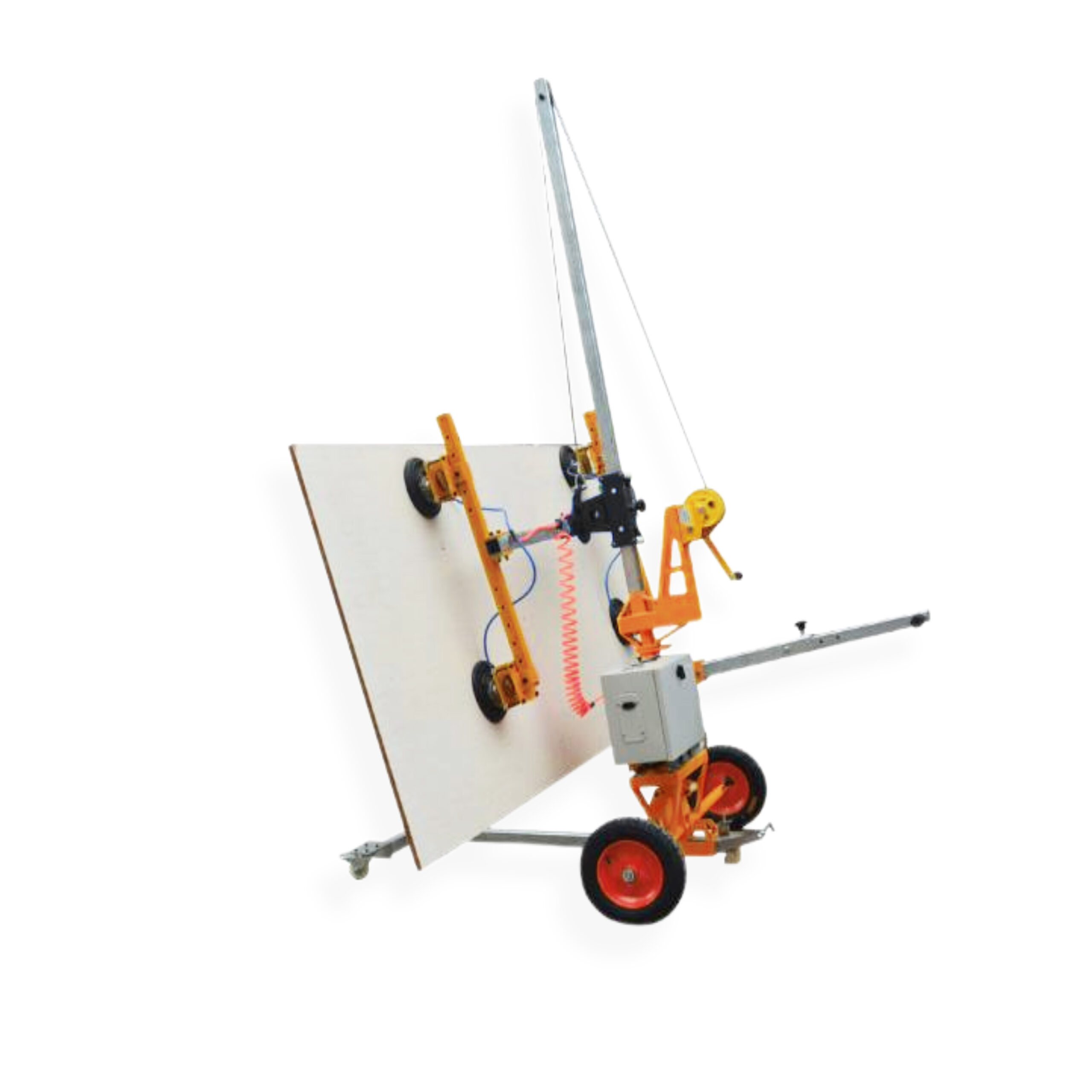 Carro elevador semi eléctrico