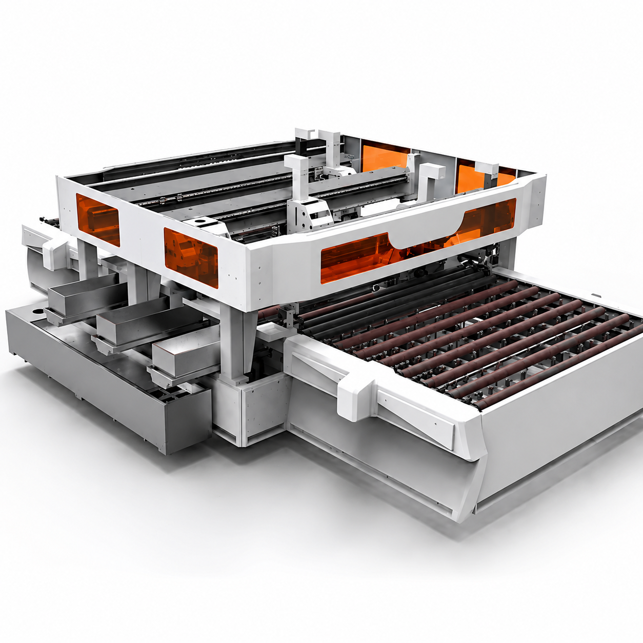Aristadora Horizontal CNC de 4 cabezales